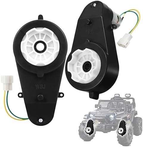LAZORA 24V RS555 50,000 RPM Gearbox Motor, 2-Pack, 50,000 RPM, replacement