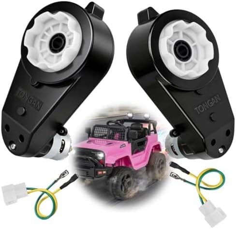 LAZORA 24V RS555 50,000 RPM Gearbox Motor, 2-Pack, 50,000 RPM