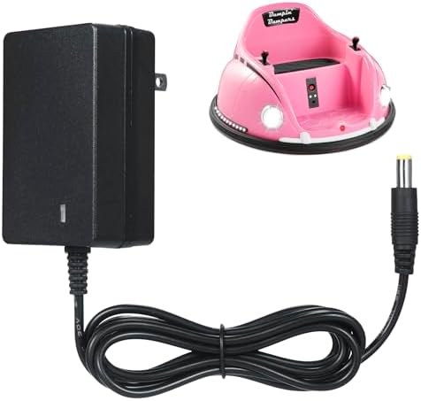 LAZORA 6V Charger for Kids Ride-On Toys, Bumper-car fit