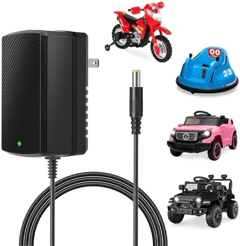 LAZORA 6V Charger for Kids Ride-On Toys, Standard
